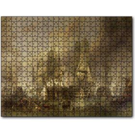 Cakapuzzle Deniz Savaşında Kalyonlar Mdf 120 Parça Puzzle