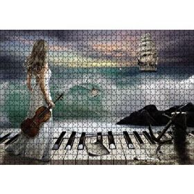 Cakapuzzle Deniz Senfonisi Ahşap 1000 Parça Puzzle