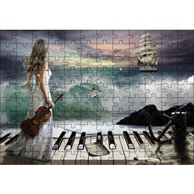 Cakapuzzle Deniz Senfonisi Mdf 120 Parça Puzzle