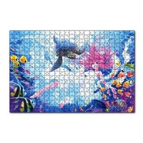 Cakapuzzle Denizaltı Prensesi 120 Parça Ahşap Puzzle