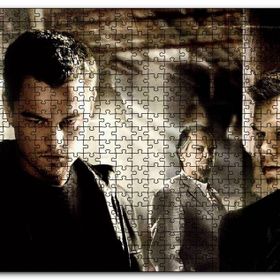 Cakapuzzle Departed Leo Matt ve Jack Mdf 120 Parça Puzzle