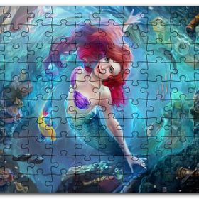 Cakapuzzle Derinliklerden Yükselen Deniz Kızı Mdf 1000 Parça Puzzle