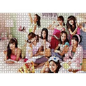 Cakapuzzle Ders Çalışan Girls Generation Kızlar 120 Parça Ahşap Puzzle