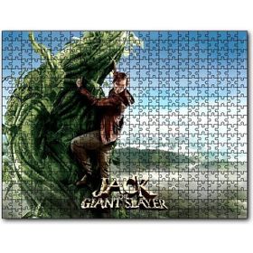 Cakapuzzle Dev Avcısı Jack ve Sarmaşığı Mdf 120 Parça Puzzle