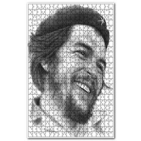 Cakapuzzle Devrimci Ernesto Che Guevara Çizim Portre Ahşap 1000 Parça Puzzle