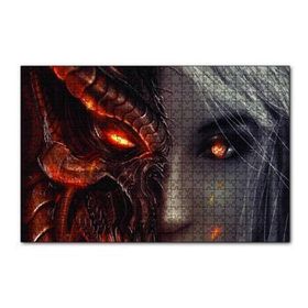 Cakapuzzle Diablo 3 Girl 120 Parça Ahşap Puzzle