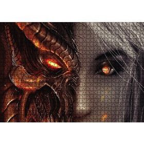 Cakapuzzle Diablo 3 Girl 120 Parça Ahşap Puzzle