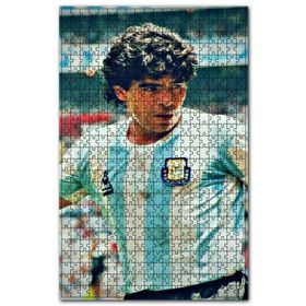 Cakapuzzle Diego Maradona Arjantin Milli Takımında Ahşap 255 Parça Puzzle