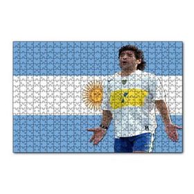 Cakapuzzle Diego Maradona Buka Junior Takımında 120 Parça Ahşap Puzzle