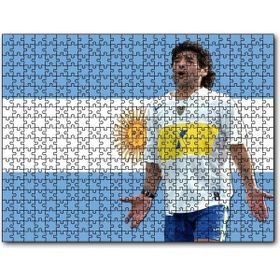 Cakapuzzle Diego Maradona Buka Junior Takımında Mdf 120 Parça Puzzle