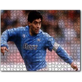 Cakapuzzle Diego Maradona Napoli 1984 Mdf 120 Parça Puzzle