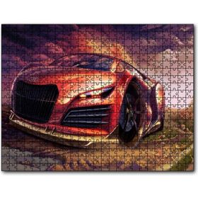 Cakapuzzle Dijital Sanat Audi R9 Görseli Mdf 1000 Parça Puzzle