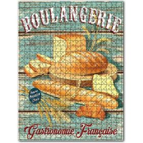 Cakapuzzle Dilimlenmiş Ekmek Çeşitleri Görsel Ahşap 1000 Parça Puzzle