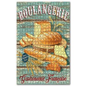 Cakapuzzle Dilimlenmiş Ekmek Çeşitleri Görsel Ahşap 255 Parça Puzzle