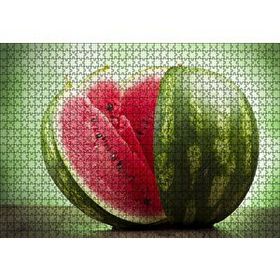 Cakapuzzle Dilimlenmiş Karpuz 120 Parça Ahşap Puzzle