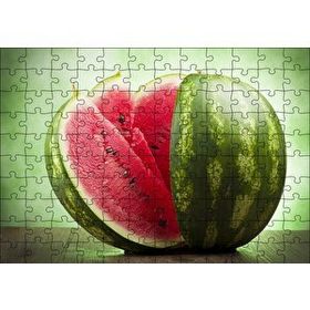 Cakapuzzle Dilimlenmiş Karpuz 120 Parça Ahşap Puzzle