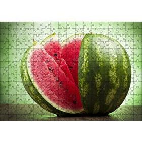 Cakapuzzle Dilimlenmiş Karpuz 120 Parça Ahşap Puzzle
