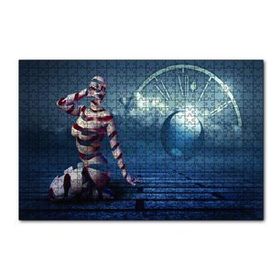 Cakapuzzle Dilimli Kadın Figüri Zaman 120 Parça Ahşap Puzzle