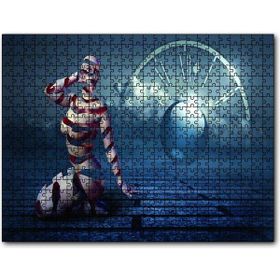 Cakapuzzle Dilimli Kadın Figüri Zaman Ahşap 500 Parça Puzzle