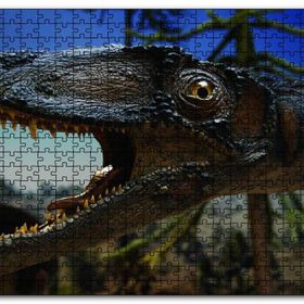 Cakapuzzle Dinazor Kafası Mdf 120 Parça Puzzle