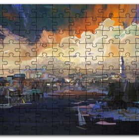 Cakapuzzle Disco Elysium Sanat Eseri Oyun Sanat Görseli Mdf 1000 Parça Puzzle