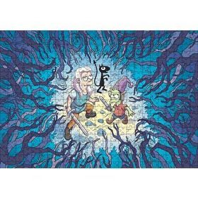 Cakapuzzle Disenchantment Kahramanları 120 Parça Ahşap Puzzle