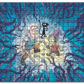 Cakapuzzle Disenchantment Kahramanları Mdf 255 Parça Puzzle