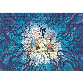 Cakapuzzle Disenchantment Kahramanları Mdf 255 Parça Puzzle