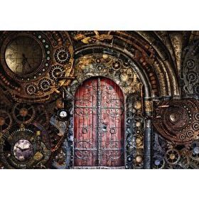 Cakapuzzle Dişliler Piriç Kapı Zaman 120 Parça Ahşap Puzzle