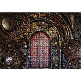 Cakapuzzle Dişliler Piriç Kapı Zaman Ahşap 1000 Parça Puzzle