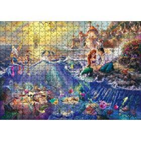 Cakapuzzle Disney Denizkızı ve Arkadaşları 120 Parça Ahşap Puzzle