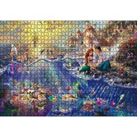 Cakapuzzle Disney Denizkızı ve Arkadaşları 120 Parça Ahşap Puzzle