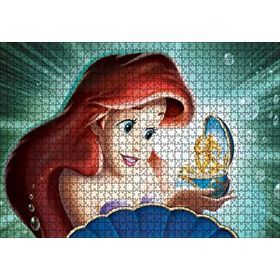 Cakapuzzle Disney Denizkızı ve Müzik Kutusu 120 Parça Ahşap Puzzle