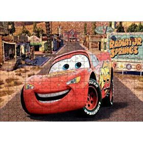 Cakapuzzle Disney Şimşek McQueen mcQueen Arabalar 120 Parça Ahşap Puzzle