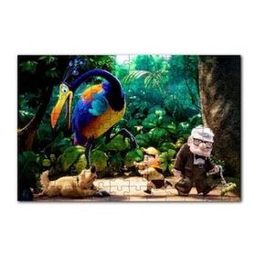 Cakapuzzle Disney Şirketi Yukarı Bak Film Görseli 120 Parça Ahşap Puzzle