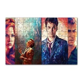 Cakapuzzle Doctor Who 11 Doktor 120 Parça Ahşap Puzzle