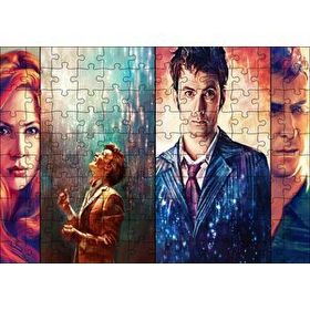 Cakapuzzle Doctor Who 11 Doktor 120 Parça Ahşap Puzzle