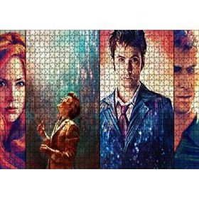 Cakapuzzle Doctor Who 11 Doktor 120 Parça Ahşap Puzzle