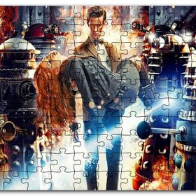 Cakapuzzle Doctor Who 7 Sezon Görseli Mdf 500 Parça Puzzle