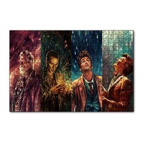 Cakapuzzle Doctor Who Karakterler 120 Parça Ahşap Puzzle