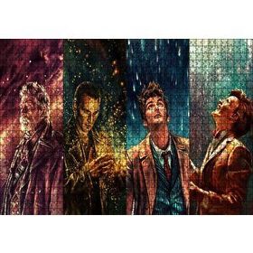 Cakapuzzle Doctor Who Karakterler Mdf 1000 Parça Puzzle