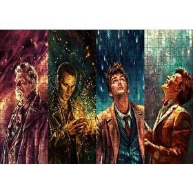 Cakapuzzle Doctor Who Karakterler Mdf 255 Parça Puzzle