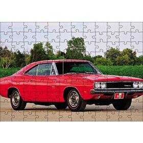 Cakapuzzle Dodge Charger 500 Otomobil Görsel Mdf 120 Parça Puzzle