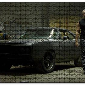 Cakapuzzle Dodge Viper ve Dom Mdf 1000 Parça Puzzle