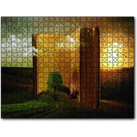 Cakapuzzle Doğa Kitap Yol Hayal Sanal Ahşap 500 Parça Puzzle