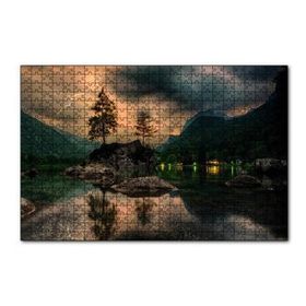 Cakapuzzle Doğa Yağmur Hazırlığı Akşam 120 Parça Ahşap Puzzle