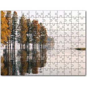 Cakapuzzle Doğada Alçakta Uçan Şahin Görseli Mdf 255 Parça Puzzle