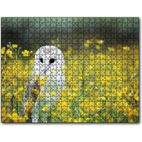 Cakapuzzle Doğada Peçeli Baykuş Ahşap 500 Parça Puzzle