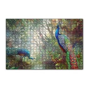Cakapuzzle Doğada Tavus Kuşu Görseli 120 Parça Ahşap Puzzle