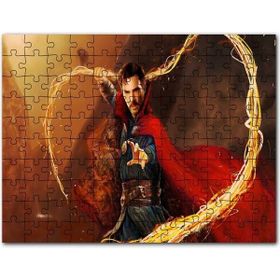 Cakapuzzle Doktor Strange ve Alev Kırbacı Mdf 1000 Parça Puzzle